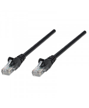 INTELLINET CAT5e UTP 0,5m črn mrežni priključni patch kabel