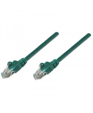 INTELLINET CAT5e UTP 5m, zelen mrežni priključni patch kabel