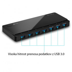 TP-LINK UH700 7-Port USB3.0 zunanji z napajanjem USB hub