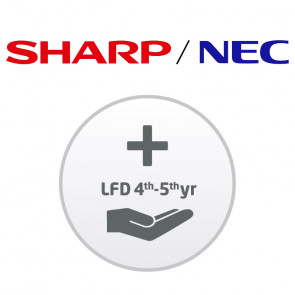 NEC podaljšanje garancije na 5 let za informacijske zaslone LFD Group 5