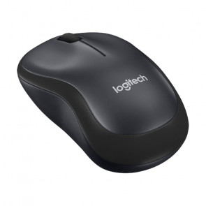 LOGITECH M220 Silent brezžična optična črna miška