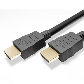 GOOBAY HDMI 2.0b pozlačen 10m črn kabel