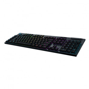 LOGITECH G915 LIGHTSPEED GL Clicky brezžična RGB mehanska gaming slo črna tipkovnica