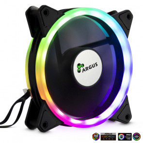 INTER-TECH Argus RS-04 RGB 120mm set 3x ventilator + LED trak + daljinski upravljalnik