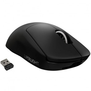 LOGITECH G PRO X Superlight senzor brezžična optična črna gaming miška