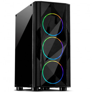 INTER-TECH Chevron A-3401 (88881348) RGB gaming ohišje