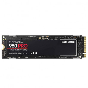 SAMSUNG 980 PRO 2TB M.2 PCIe 4.0 NVMe 1.3c (MZ-V8P2T0BW) SSD