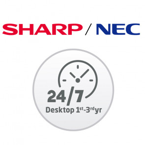 NEC podaljšanje garancije na 1 ali 3 leta za namenske računalniške monitorje