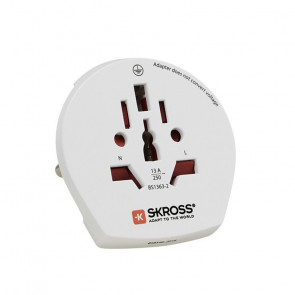 SKROSS Pro USB bel potovalni adapter