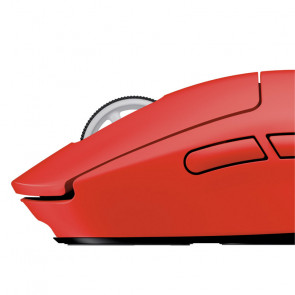 LOGITECH G PRO X SUPERLIGHT brezžična optična gaming rdeča miška