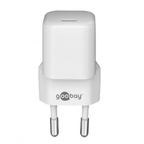 GOOBAY USB-C 5V 30W beli polnilec