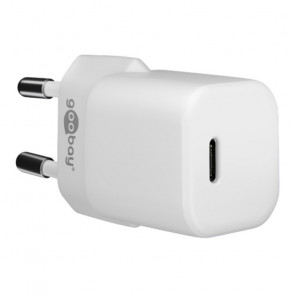 GOOBAY USB-C 5V 30W beli polnilec