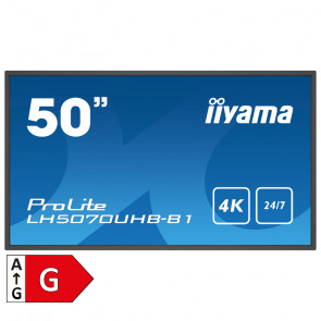 IIYAMA ProLite LH5070UHB-B1 49,5" (125,7cm) UHD VA HDMI informacijski zaslon