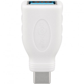 GOOBAY USB-C na USB-A OTG Superspeed beli adapter