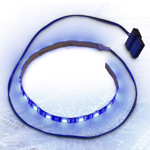 INTER-TECH LED Strip 30cm Molex LED trak modra osvetlitev