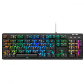 SHARKOON SKILLER SGK30 (Red) žična RGB mehanična slo tisk tipkovnica