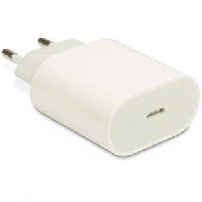 INTER-TECH PD-1020 USB-C 5V 20W hitro polnjenje beli polnilec