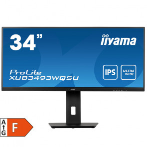 IIYAMA XUB3493WQSU-B5 86,7cm (34") UWQHD 21:9 IPS 75Hz HDMI/DP zvočniki monitor