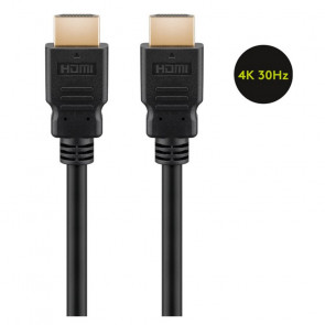 GOOBAY HDMI na HDMI 5m z Ethernet pozlačen kabel