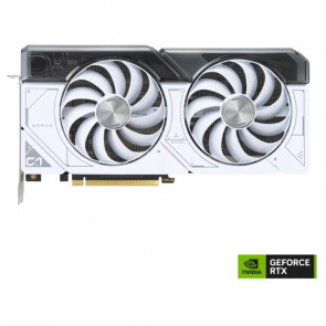 ASUS Dual GeForce RTX 4070 OC 12GB GDDR6X (90YV0IZ4-M0NA00) bela gaming grafična kartica