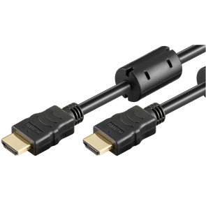 GOOBAY HDMI na HDMI 1,5m 4K 2.0 z Ethernet Ferit pozlačen kabel