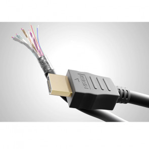 GOOBAY HDMI na HDMI 1,5m 4K 2.0 z Ethernet Ferit pozlačen kabel