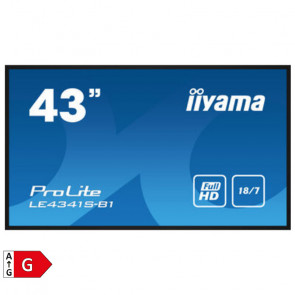 IIYAMA ProLite LE4341S-B1 108cm (42,5") FHD IPS 18/7 informacijski monitor