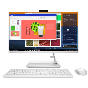 LENOVO IdeaCentre AIO 3 27ALC6 27" (68,58cm) FHD Ryzen 5 7530U 2x8GB 512GB (F0FY00GQSC) Windows 11 Home tipkovnica + miška AIO računalnik