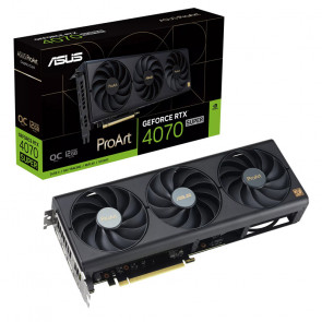 ASUS ProArt GeForce RTX 4070 Super OC 12GB GDDR6X (PROART-RTX4070S-O12G) gaming grafična kartica